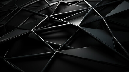 Canvas Print - abstract black and white background HD 8K wallpaper Stock Photographic Image