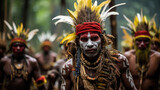 Fototapeta Most - Huli Papua New Guinea The Huli are one of the most famous tribes on Papua New Guinea, an island in Oceania that is home to hundreds of unique traditional tribes.