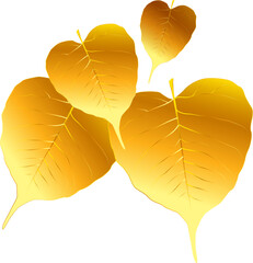golden-bodhi-leaves