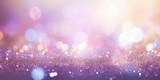 Fototapeta  - abstract glitter pink, purple and blue lights background. de-focused, Generative AI
