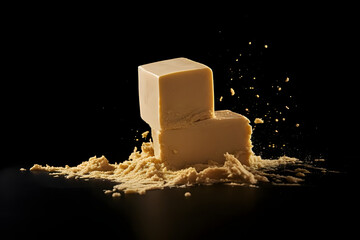 Wall Mural - Fudge, creamy square of richness