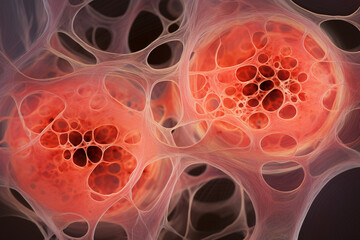 Photomicrograph of cell division, representing the continuous cycle of growth and renewal that love brings to our lives, love and creation