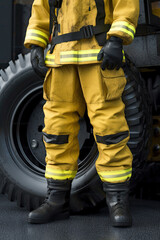 Element of fireman's clothing