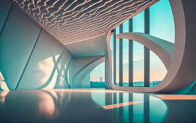 Modern and futuristic architecture