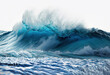 © shocky - Une vague qui déferle en tube - generative IA