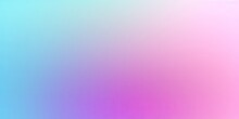 Pastel Color Gradient Background, Purple Pink Turquoise Yellow Blurred Color Gradients Wide Banner Design, Grainy Texture, Generative AI