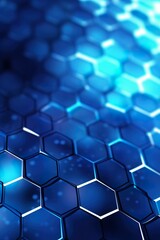 Blue honeycomb light textured background (vertical image), abstract blue honeycomb background, surreal web feeling
