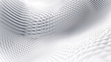 Fototapeta Perspektywa 3d - A Futuristic White Surface on a  Gradient Background