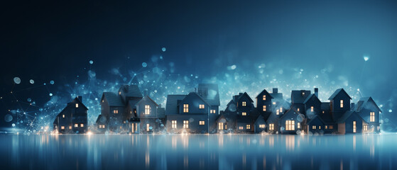 Smart home concept. Remote control and home management