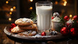 Christmas milk for Santa clause