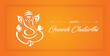 lord Ganesha for Ganesh Chaturthi festival of India vector banner poster greeting card Lord Ganpati on Ganesh Chaturthi 
