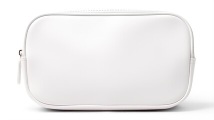 Cosmetic bag on a white background