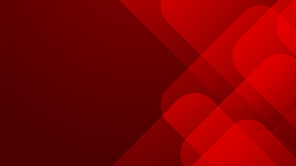 Wall Mural - red abstract geometric background. vector illustration