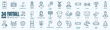 © stockgood - Football and soccer line icons collection. Vector icon style