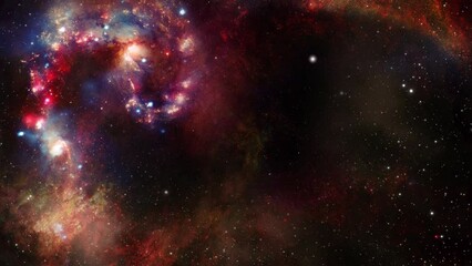 Wall Mural - Nebula, Stars and  The Milky Way, The Galaxy