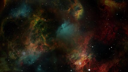 Wall Mural - view of  Deep Space Nebula