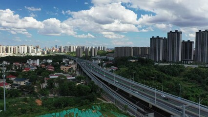 Poster - Chinese city scenery