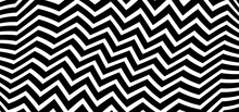 Black Chevron Pattern Background. Vector Classic Chevrons Vintage Design. Geometric Seamless Memphis Elements. Zigzag Or Zig Zag Line, Herringbone Textures. Retro Pop Art 80 70 Years Style