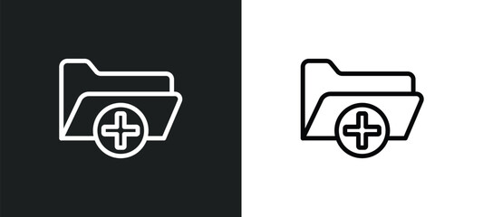 Wall Mural - medical record icon isolated in white and black colors. medical record outline vector icon from gdpr