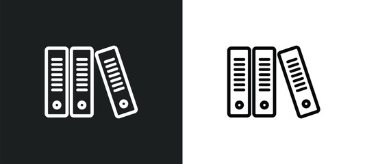 Wall Mural - documentation icon isolated in white and black colors. documentation outline vector icon from gdpr c