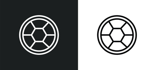 shutter icon isolated in white and black colors. shutter outline vector icon from user interface collection for web, mobile apps and ui.