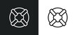 © Premium Art - life guard icon isolated in white and black colors. life guard outline vector icon from summer collection for web, mobile apps and ui.