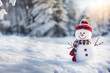 © Kalim - A photo of nice snowman in the winter