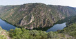 Aldeadavila dam,  Rupurupay lookout, Las Arribes del Duero, Salamanca, Castilla y Leon, Spain