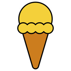 Poster - ice cream cone