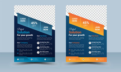 Creative Corporate & Business Flyer. Business brochure flyer design a4 template. 