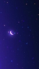 Wall Mural - Moonlight Motion Background