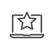 © PaleStudio - Star related icon outline and linear vector.