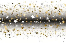 Falling Illustration Silver Texture Christmas Snow Christmas Small Confetti Gold Sky Confetti Flake Silver White Pattern Gold Rain F Glistering Spray Background Abstract Star Stars Overlay Isolated