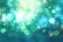 Pattern Blur Christmas Defocused Light Spring Blurred Colours Bokeh Spring Blurred Concept Bokeh Abstract Blue Circles Blue Banner Des Abstract Snow Bokeh Shiny Background Green Christmas Holiday