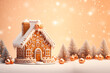 © Aspirinka - gingerbread house with christmas tree
