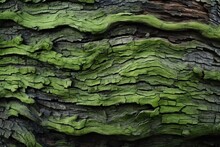 Wooden Plant Organic Green Nature Brown Grunge Oak Design Tree Natural Patter Wet Timbering Old Rough Green Macro Wood Bark Forest Foliage Skin Timber Moss Surface Texture Bark Texture Trunk Detail