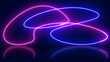 © ADDICTIVE STOCK - Abstract background of glowing neon lights in alpha shaped lines