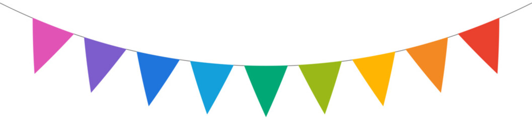 bunting flags banner best for birthday party and carnival garland decoration.