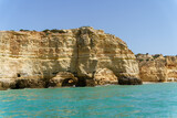 Fototapeta Do akwarium - Portugal Coast Algarve the most beautifull coast in the Europe