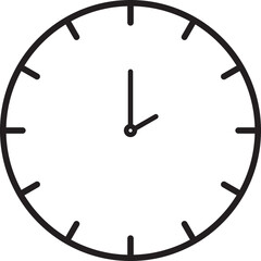 Poster - Clock Icon