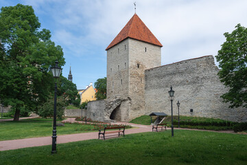 Sticker - Maiden Tower - Tallinn, Estonia