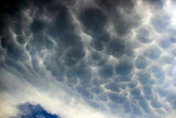 Fototapeta Sypialnia - Fluffy roundish clouds before rain	
