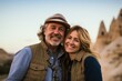 © Hanne Bauer - Couple in their 40s smiling at the Cappadocia in Nevsehir Turkey