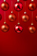 © Jeremy - Red christmas bauble decoration