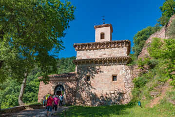 Poster - The Monastery of San Millan de Suso in San Millan de la Cogolla, La Rioja, Spain - A UNESCO World Heritage Site