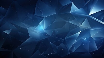 Wall Mural - abstract blue background with stars