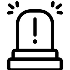 Sticker - alert icon