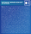 © mamanamsai - Big Data And Database Vector Icon Set