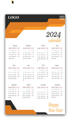 Sticker - calendar 2024 