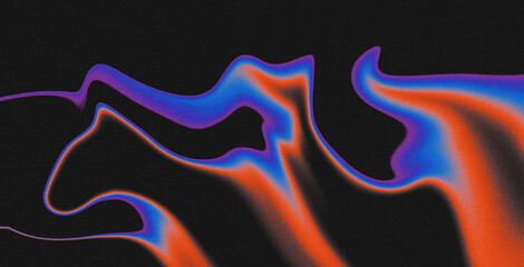 Wall Mural - 4k beautiful color gradient background with noise. abstract pastel holographic blurred grainy gradie